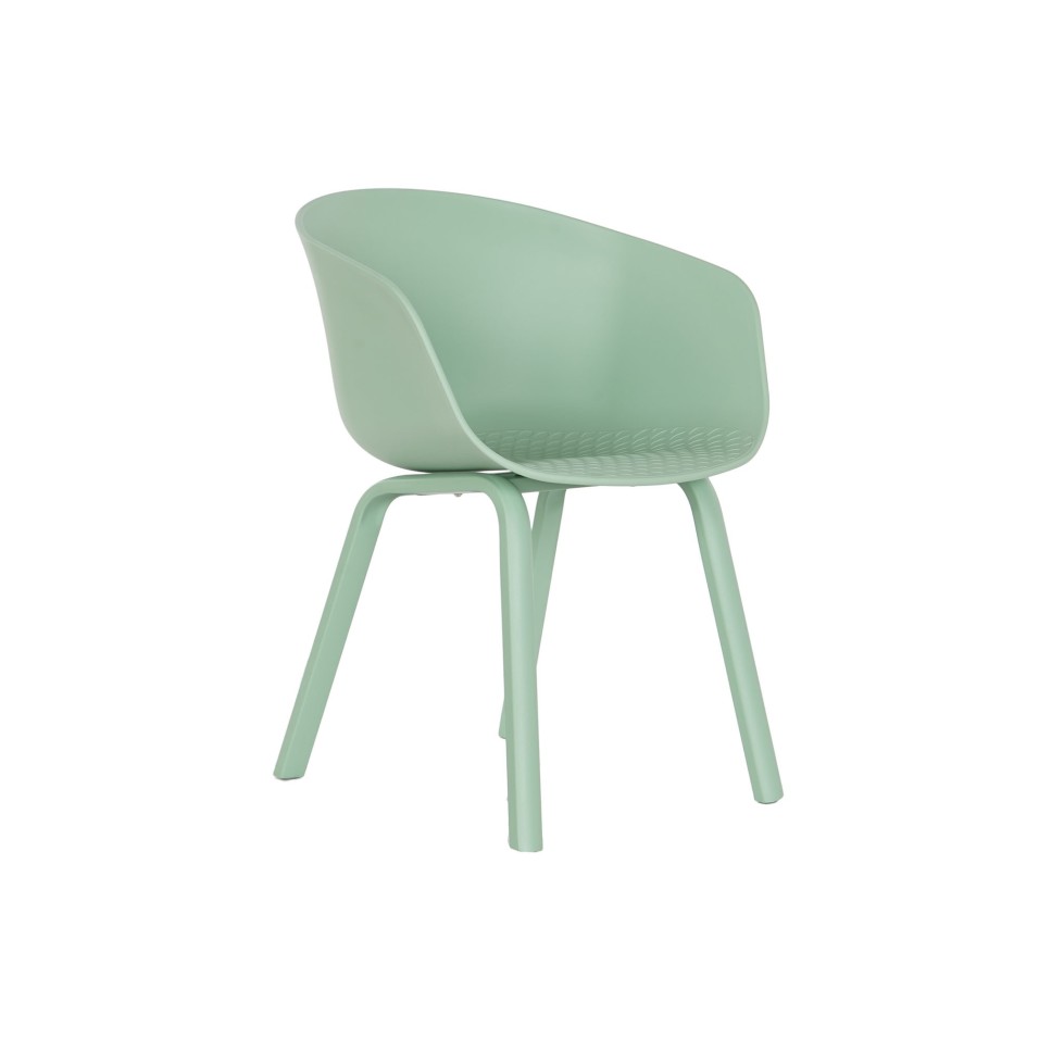 Silla PP Metal Verde Menta