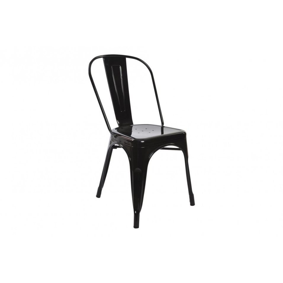 Silla Metal Negro