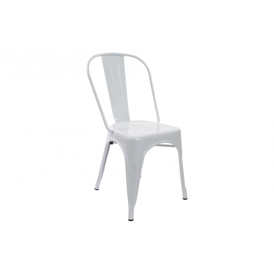 Silla Metal Blanco