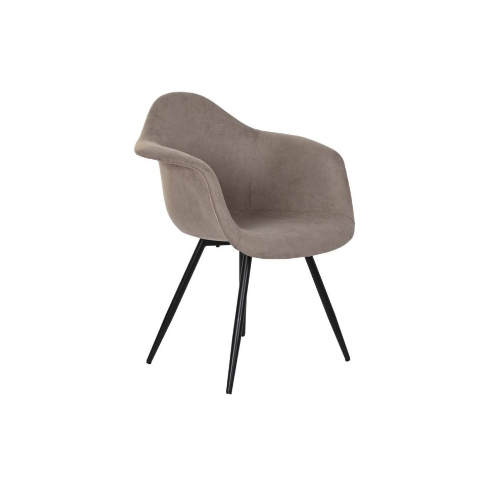 Silla Poliéster Metal Beige