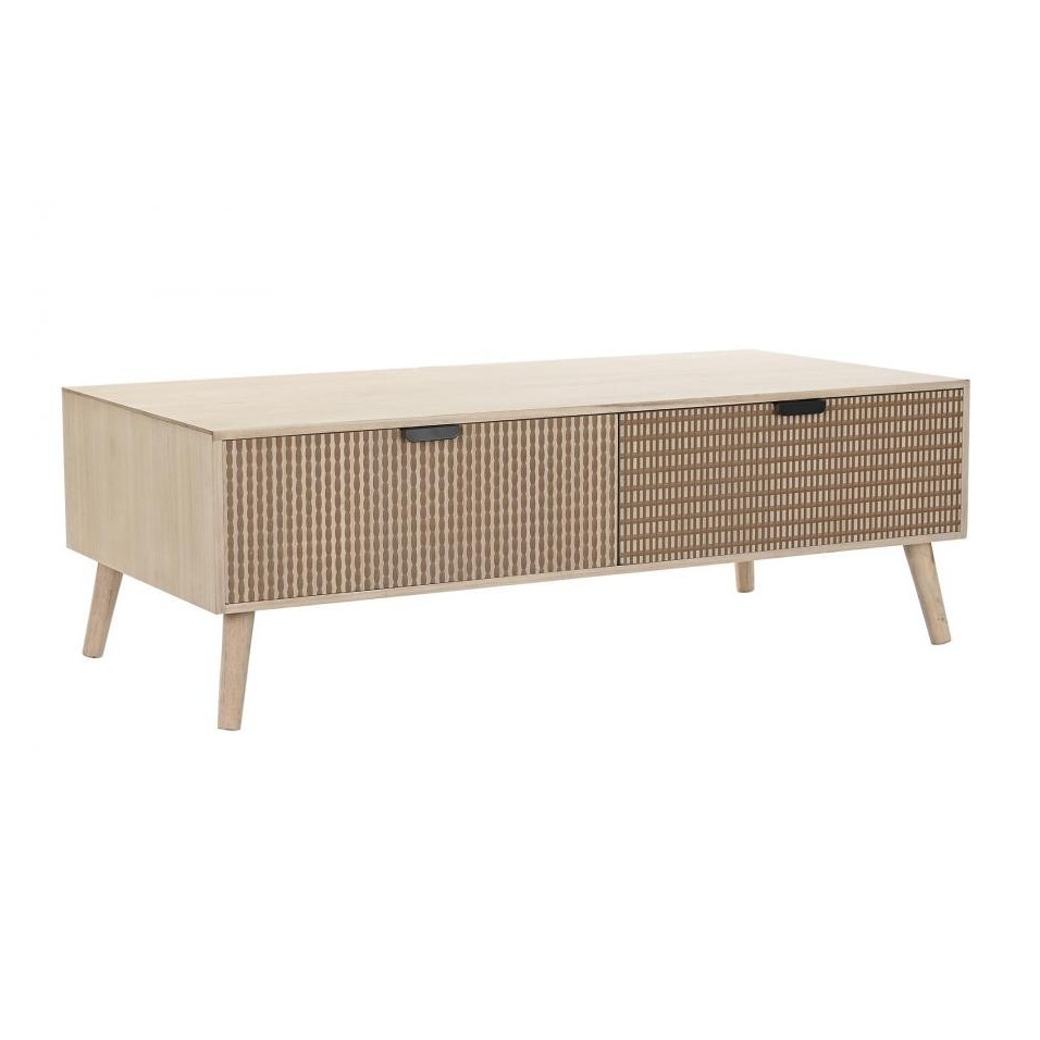 Mesa Centro Abeto MDF Marrón