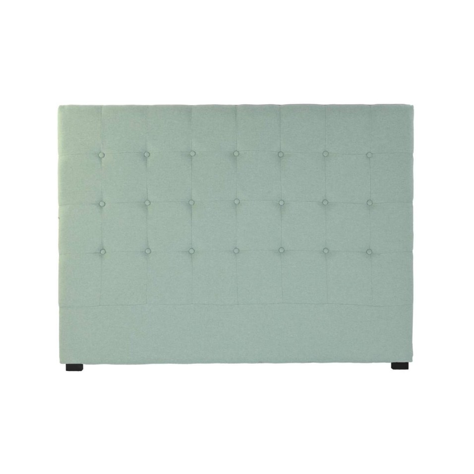 Cabecero Cama Poliéster MDF Verde Jade