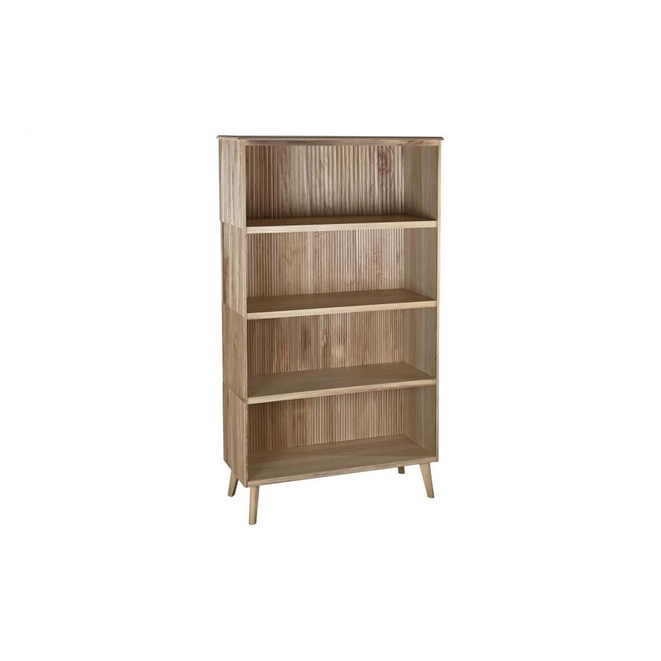 Librería Paulownia MDF Marrón Claro