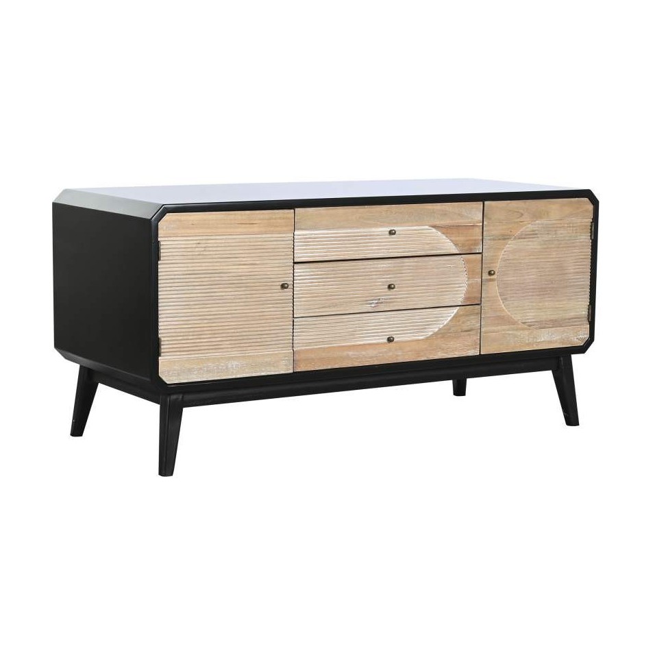 Mueble TV Madera Negro