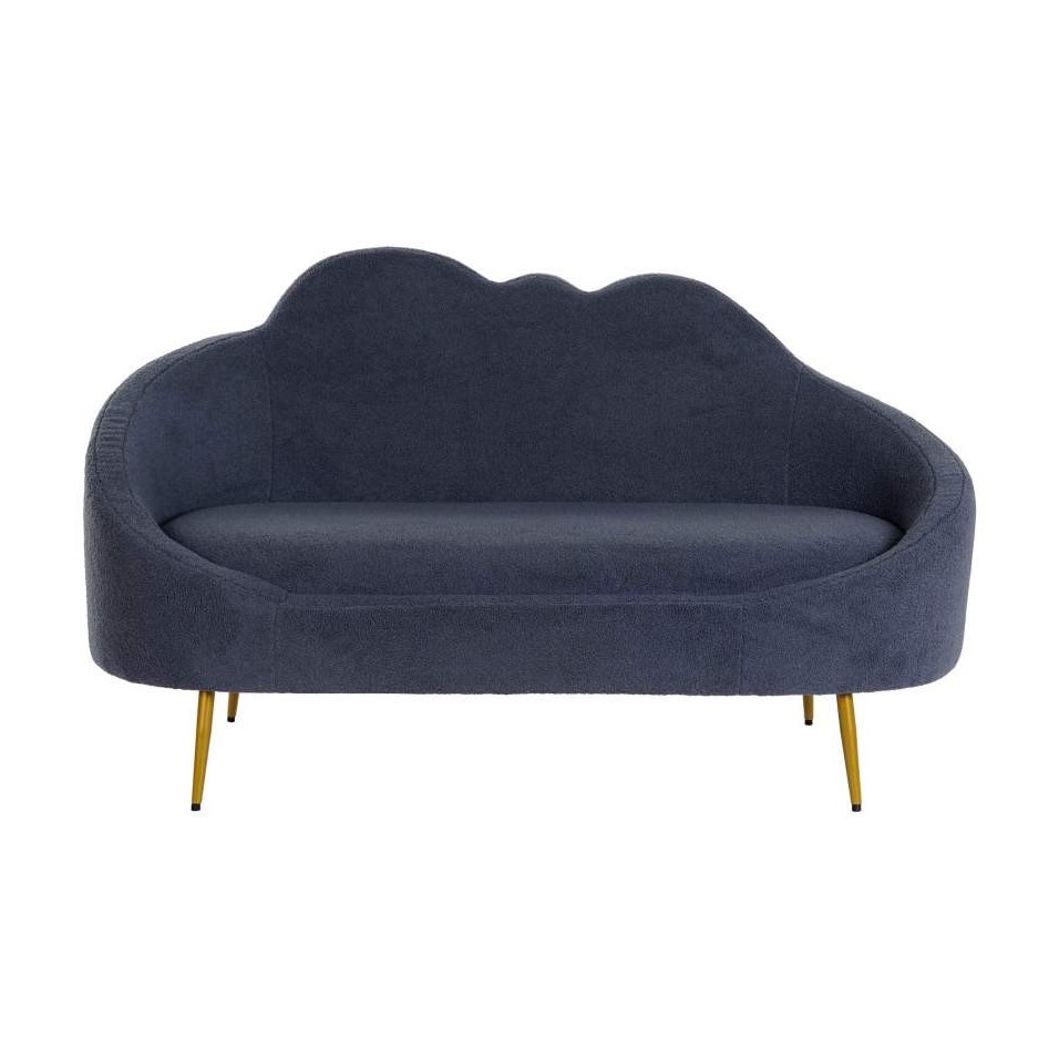 Sofa Poliester Metal Nube Borreguito