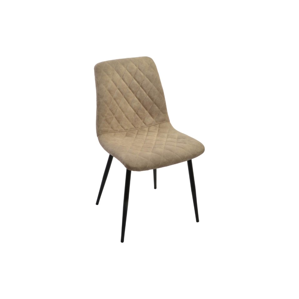 Silla Pu Metal Beige