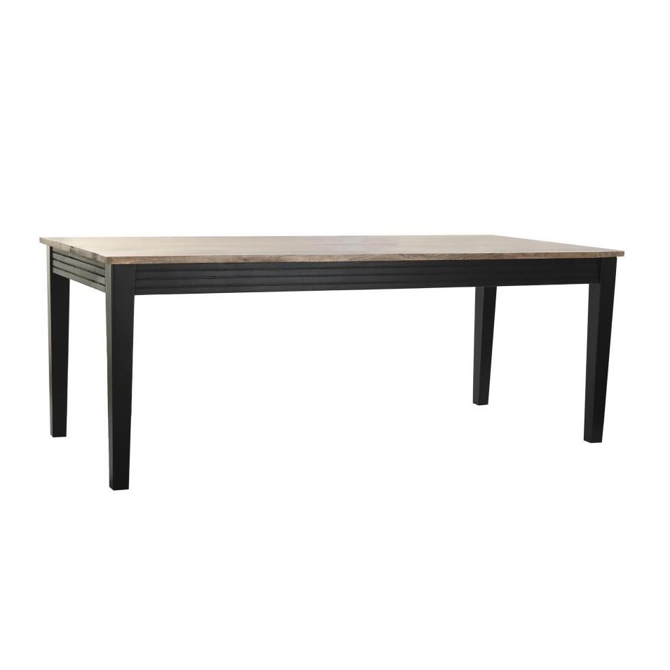 Mesa Comedor Mango Metal Negro