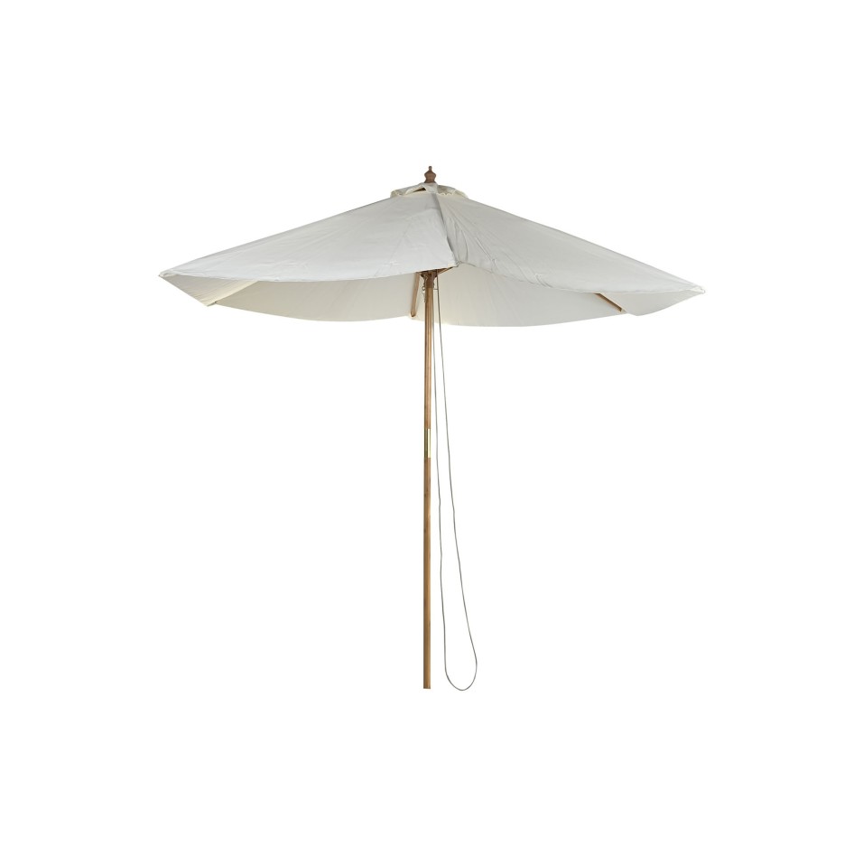 Parasol Poliéster Bambú Beige